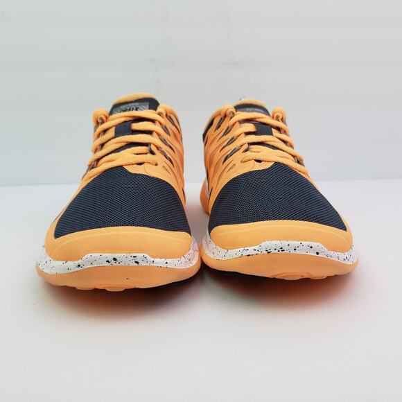 Nike ID Free 5.0 Womens Size 8 Orange Gray Running Sneaker Shoes - Picture 5 of 11